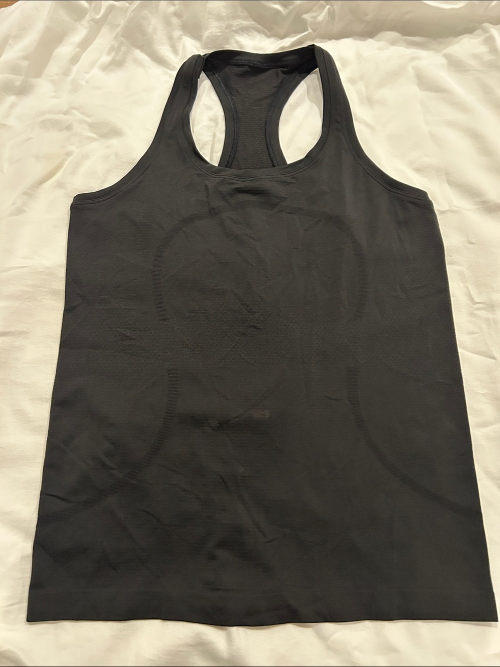 lululemon athletica Black Racerback Tank Top